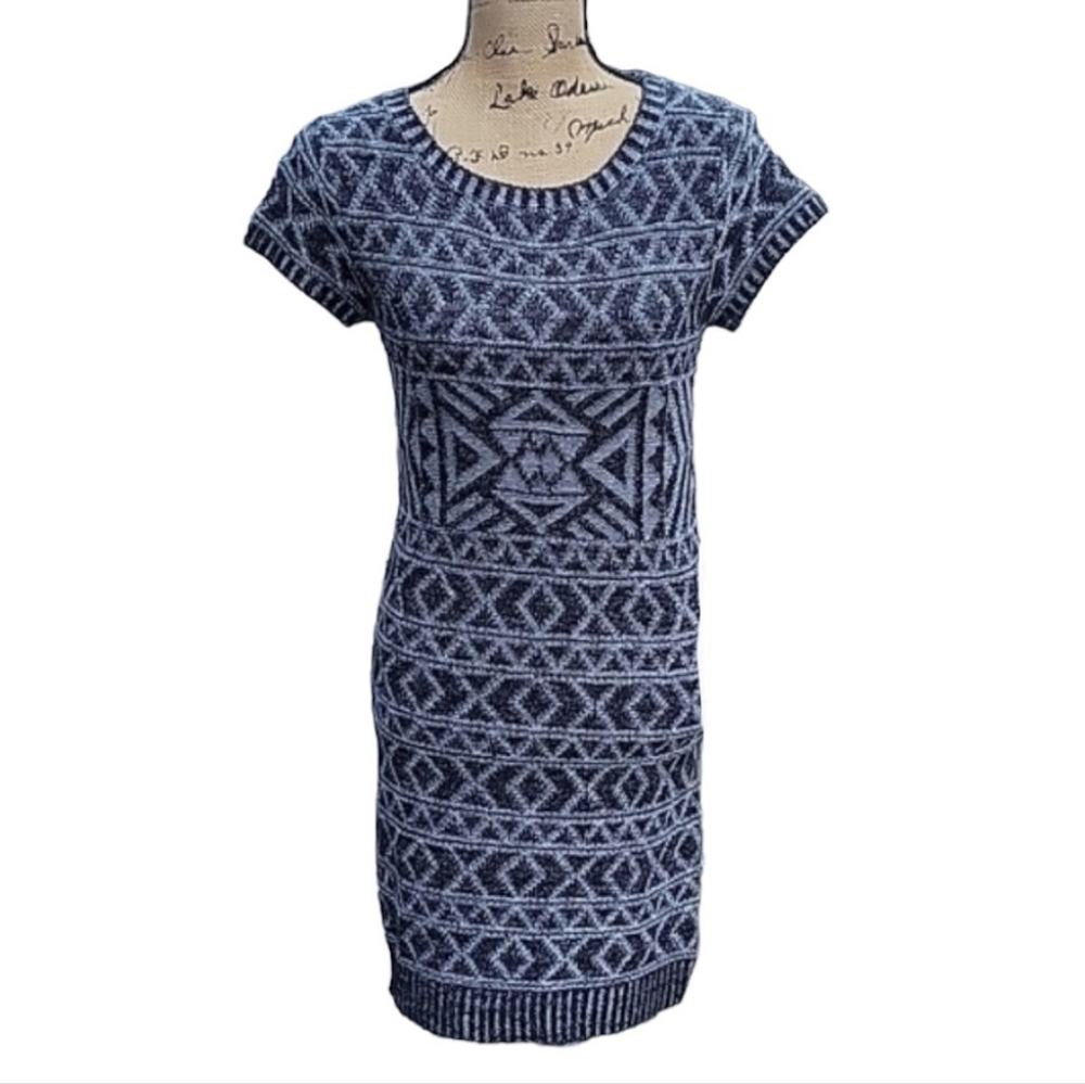 NEW - NWT Aztec Print Sweater Dress